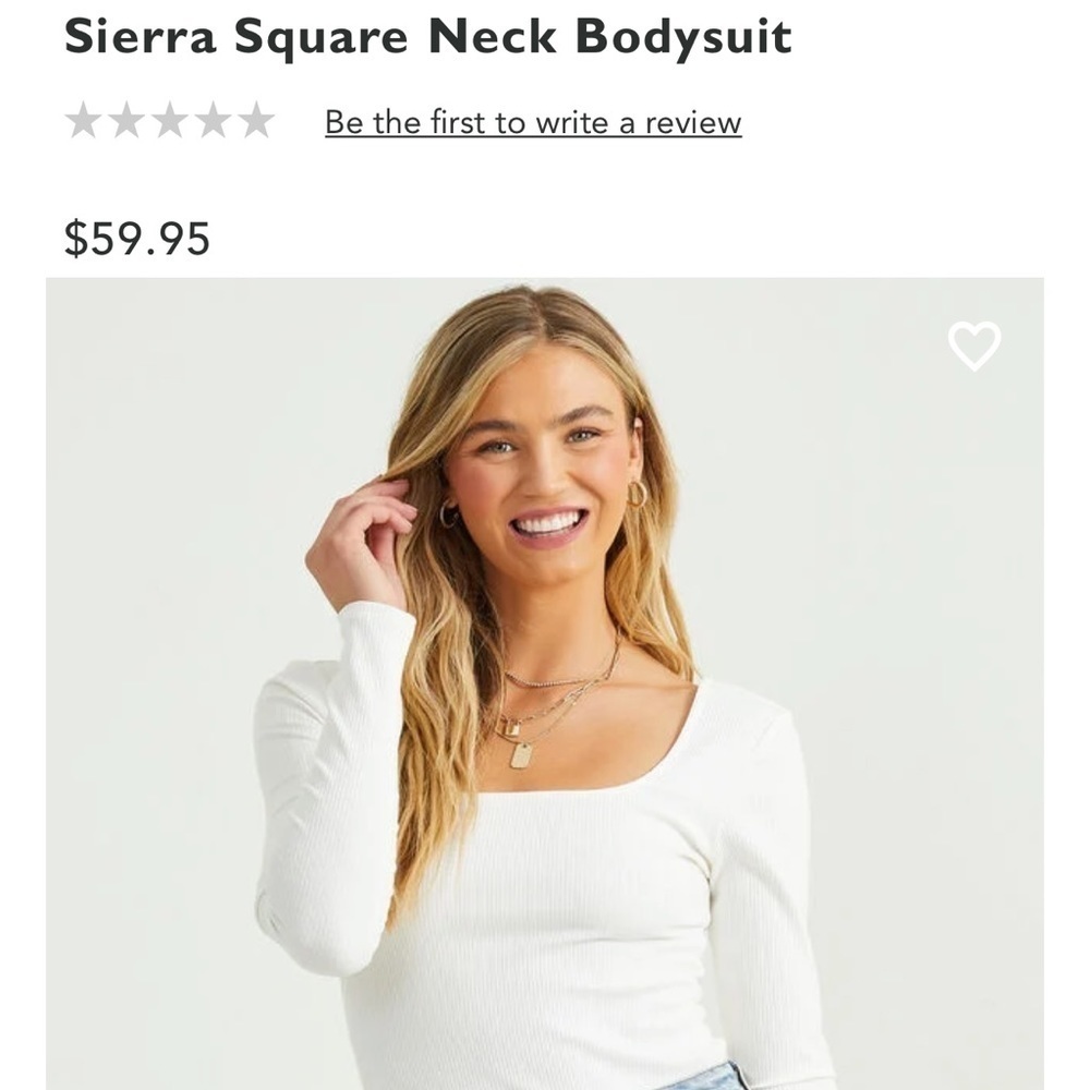 WHITE body suit